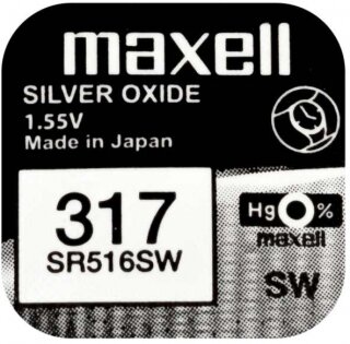 Maxell 317 SR516W Düğme Pil kullananlar yorumlar